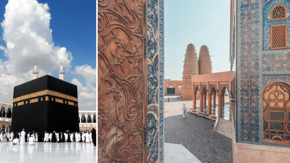 Kaaba in Makkah und Qatar - Katara Cultural Village